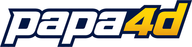 Logo papa4d platform hiburan online Indonesia